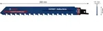 Bosch 10x Expert Hollow Brick S 1543 HM S&auml;bels&auml;geblatt - 2608900416