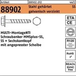 Schraubanker R 88902 MMSplus-SS 7,5x140/85/105 Stahl geh.galv.verz. 50St. HECO