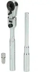 KS TOOLS 1/4" Bit-Gelenk-Umschaltknarren-Satz mit Steckadapter f&uuml;r Steckn&uuml;sse 3tlg.