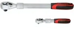 KS TOOLS 1/4" + 1/2" Teleskop-Umschaltknarren-Satz 2tlg. - 914.1412