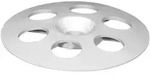 Fischer 100x D&auml;mmstoffteller ISO-Scheibe 8 / 60 - 001680