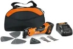 Fein Akku MULTIMASTER AMM 500 PLUS / 1x 4,0 Ah Akku + Ladeger&auml;t in Nylon-Tasche -