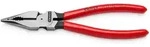 Knipex Spitz-Kombizange mit Kunststoff &uuml;berzogen schwarz atramentiert 185 mm -