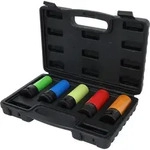 KS TOOLS 1/2" Alu-Felgen Kraft-Stecknuss-Satz robust 5tlg. - 515.0870
