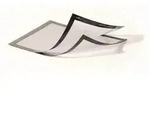 Durable 2x Magnetrahmen mahnethaftend DIN A4 silber - 4985-23