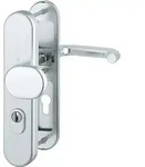HOPPE Schutzgarnitur Paris 86G/3332ZA/3310/138L Alu.F1 72mm 42-47mm - 3666318