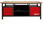 KS TOOLS XXL-Werkbank mit 3 Schubladen und 1 T&uuml;r - 865.0201