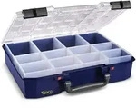 raaco 144551, raaco Sortimentskasten CarryLite 80 4x8-12 B 337 x T 278 x H 80 mm -