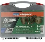 NORTON CLIPPER Fliesenbohrer EXTREME 6/8/10/12/35/45/68 mm Typ Sanit&auml;r 9tlg. -