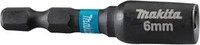 Makita Steckschl&uuml;ssel 1/4" SW6 50 mm Impact Black- B-66824
