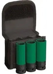 Bosch PRO Impact Socket Set mit PET-Abdeckungen 1/2" extra tief 3‐tlg. - 2608003033