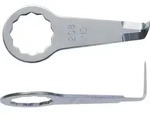 Fein 2x Schneidmesser L-Form SuperCut 19 mm - 63903208010