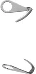 Fein 2x Schneidmesser U-Form lang SuperCut 32 mm - 63903114014