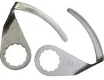 Fein 2x Schneidmesser U-Form kurz SuperCut 60 mm - 63903101010