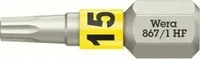 Wera 05066141001, Bit 867 TORX HF 1/4 Zoll TX 15 L.25mm m.Farbleitsystem WERA