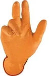 50x STRONGHAND Einweghandschuh Grip orange EN 388 EN 374 PSA III Gr. 8 - 0424-7-8