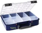 raaco 143608, raaco Sortimentskasten CarryLite 80 4x8-9 B 337 x T 278 x H 80 mm -