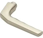 HOPPE T&uuml;rdr&uuml;ckerlochteil Frankfurt 117L Alu.F2/neusilberfarbig 4-KT.8mm DIN L/R -