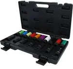 KS TOOLS 1/2" MASTER Spezial-Kraft-Stecknuss-Satz f&uuml;r Radverschraubungen, 17-tlg -
