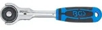 BGS Umschaltknarre mit Kugelkopf Abtrieb Au&szlig;envierkant 10 mm (3/8") - 113