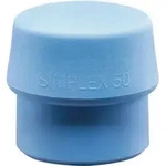 HALDER Schonhammerkopf SIMPLEX Kopf 80 mm TPE-soft blau weich - 3201080