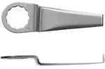 Fein 2x Schneidmesser SuperCut gerade Winkelschneide 65/8 mm - 63903177019