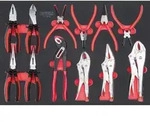 KS TOOLS SCS Zangen-Satz 12tlg. in 1/1 Systemeinlage - 711.1012