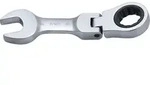 BGS Ratschenring-Maulschl&uuml;ssel kurz abwinkelbar SW 19 mm - 6919