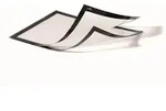 Durable 2x Magnetrahmen magnethaftend DIN A4 schwarz - 4985-01