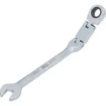 BGS Doppelgelenk-Ratschenring-Maulschl&uuml;ssel abwinkelbar SW 10 mm - 6170