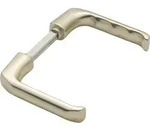 HOPPE T&uuml;rdr&uuml;ckerpaar London 113 H Alu.F2 o.Rosetten VK 10mm - 6168413