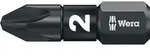 Wera 10x Bit 855/1 IMP DC PZD2 L&auml;nge 25 mm 1/4" C6,3 Impaktor DC - 5157621001