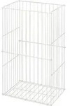 Satino Abfallsammler 330110 Draht gro&szlig; 60 Liter wei&szlig;