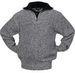 SCHEIBLER Pullover Gr&ouml;&szlig;e M schwarz / wei&szlig;-meliert - 8374