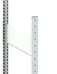 META St&auml;nderrahmen H2000xT600mm silber,verz - 200184122