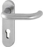 HOPPE Kurzschildgarnitur Paris E138Z/353K VA F69 PZ rd Dr&uuml;ckergrt - 3290197