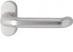 edi Profilt&uuml;rdr&uuml;ckerlochteil 1300/2033 Alu.F1 ov.8mm gekr - 1300/2033/01