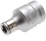 BGS Adapter mit Haltekugel 12,5 (1/2) f&uuml;r 6,3 (1/4) - 8201