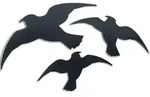 WINDHAGER Vogel-Silhouette Easy Sticker - 7116