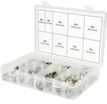 KS TOOLS Sortiment stufenlose 1-Ohr-Schlauchschellen &Oslash; 5,8 - 21 mm 170tlg. -