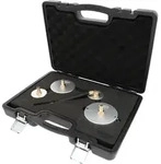 KS TOOLS Universal-Adaptersatz zur Bremsentl&uuml;ftung 4tlg. - 160.0710