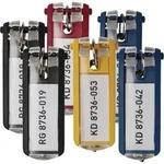 DURABLE Schl&uuml;sselanh&auml;nger Key Clip farbig sortiert Ku. - 1957-00