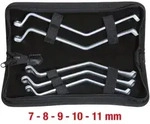 KS TOOLS Bremsen-Entl&uuml;ftungsschl&uuml;ssel-Satz 5tlg. 7-11 mm - 518.0300