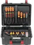 Werkzeugkoffer Elektriker-R21652089 88-tlg.GEDORE RED