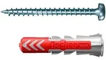 Fischer 100x DUOPOWER 6x30 PH TX mit Panhead-Schraube - 545838