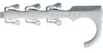 Fischer 100x Steckfix plus Einzelschelle SF plus ES 28 - 58183