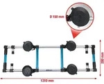 KS TOOLS Vierfach-Saugheber 100 kg - 140.1009