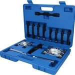 BRILLIANT TOOLS Abzieher-Satz f&uuml;r Kugellager mit Trennmesser 10tlg. - BT631100