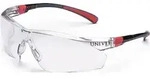 Schutzbrille 506 UP EN 166,EN 170 B&uuml;gel schwarz/rot PC UNIVET