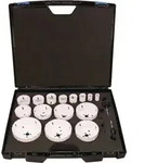 Lochs&auml;gensatz 17-tlg.19-114mm Schnitt-T.38mm Bi-Metall TECWERK